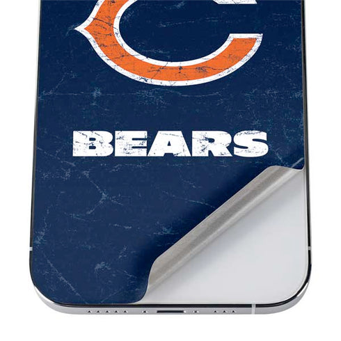 NFL Chicago Bears Distressed iPhone 12 Pro Skin